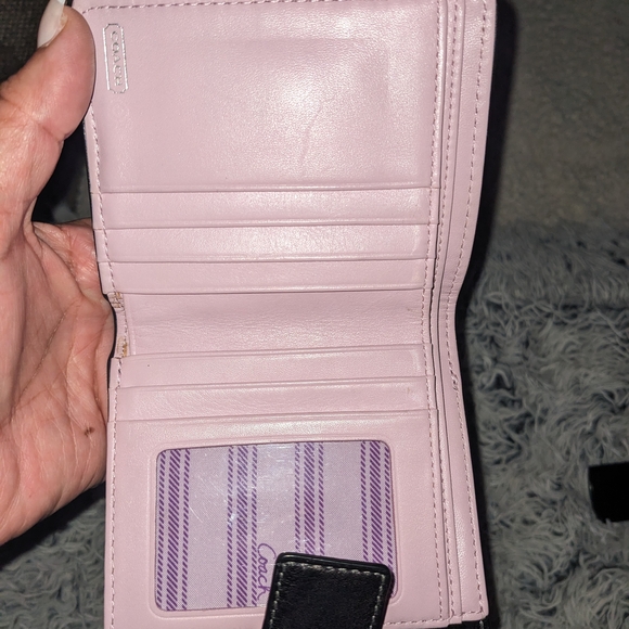 Coach Black Leather Wallet - Picture 3 of 5